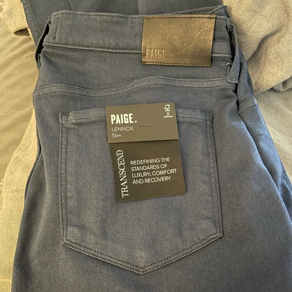 Men’s paige Lennox slim denim size 34 short